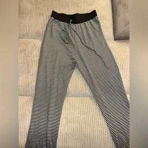 Trendy striped pants from Francesca’s!